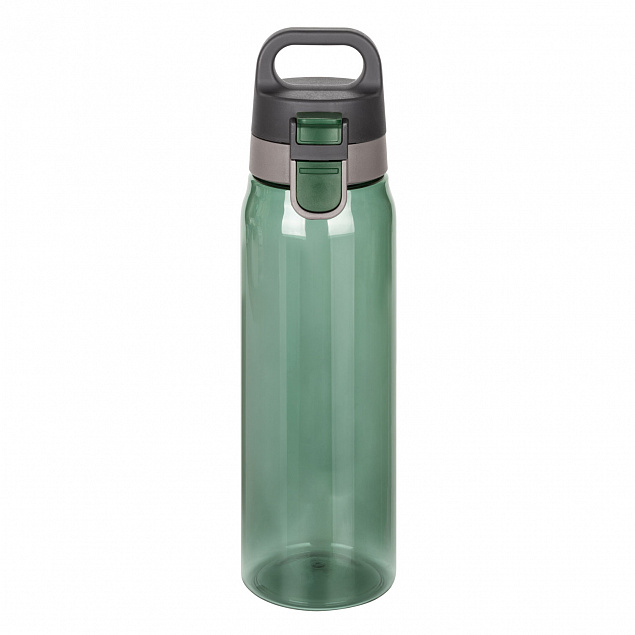 Бутылка для воды Aqua, зеленая (ТОЛЬКО ПОД ПОЛНУЮ ЗАПЕЧАТКУ) с логотипом в Санкт-Петербурге заказать по выгодной цене в кибермаркете AvroraStore