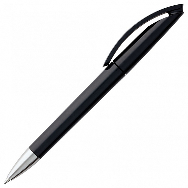 Ручка шариковая Prodir DS3.1 TPC, черная с логотипом в Санкт-Петербурге заказать по выгодной цене в кибермаркете AvroraStore