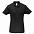 Рубашка поло ID.001 черная с логотипом в Санкт-Петербурге заказать по выгодной цене в кибермаркете AvroraStore