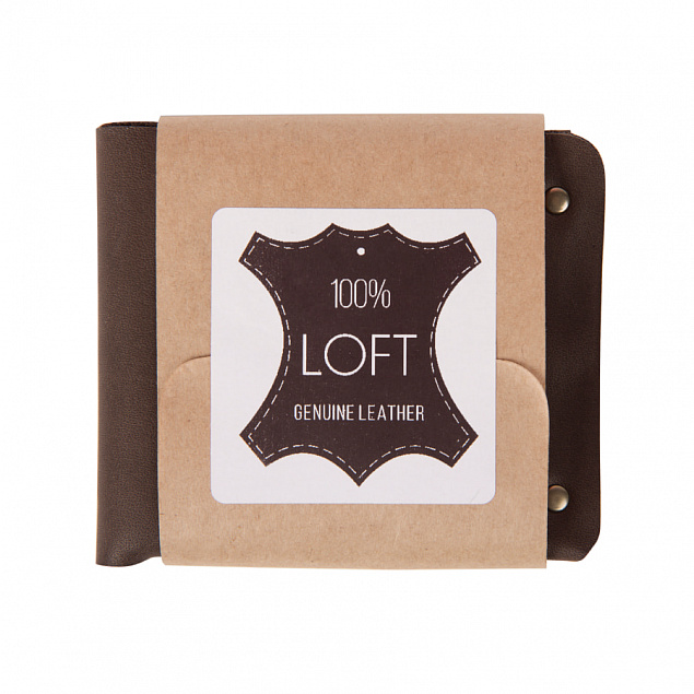 Портмоне кожаное, "LOFT" с логотипом в Санкт-Петербурге заказать по выгодной цене в кибермаркете AvroraStore