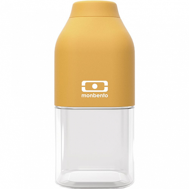 Бутылка MB Positive S, желтая (горчичная) с логотипом в Санкт-Петербурге заказать по выгодной цене в кибермаркете AvroraStore