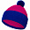 Шапка Snappy, розовая (фуксия) с синим с логотипом в Санкт-Петербурге заказать по выгодной цене в кибермаркете AvroraStore