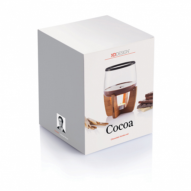 Набор для шоколадного фондю Cocoa с логотипом в Санкт-Петербурге заказать по выгодной цене в кибермаркете AvroraStore