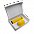 Набор Hot Box CS grey (желтый) с логотипом в Санкт-Петербурге заказать по выгодной цене в кибермаркете AvroraStore