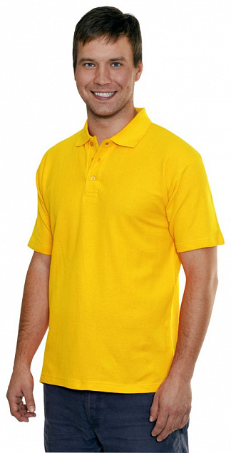 Рубашка поло Unit Virma, желтая с логотипом в Санкт-Петербурге заказать по выгодной цене в кибермаркете AvroraStore