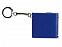 Брелок-рулетка с фонариком. 1 м., синий/белый с логотипом в Санкт-Петербурге заказать по выгодной цене в кибермаркете AvroraStore