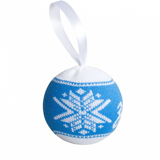 Шар новогодний «Зенит», голубой с логотипом в Санкт-Петербурге заказать по выгодной цене в кибермаркете AvroraStore