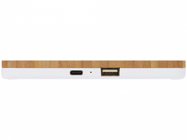 Беспроводное зарядное устройство-органайзер из бамбука «Timber» с логотипом в Санкт-Петербурге заказать по выгодной цене в кибермаркете AvroraStore