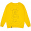 Свитшот с вышивкой Mickey Mouse, желтый с логотипом в Санкт-Петербурге заказать по выгодной цене в кибермаркете AvroraStore