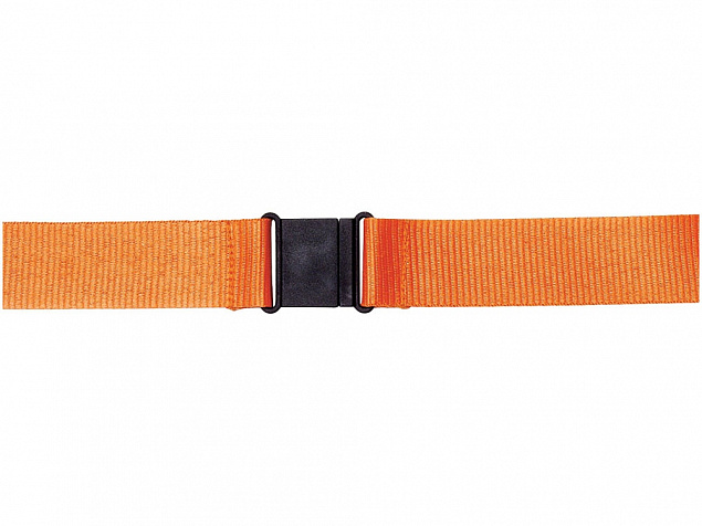Шнурок Yogi со съемным креплением, оранжевый с логотипом в Санкт-Петербурге заказать по выгодной цене в кибермаркете AvroraStore