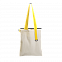 Шоппер Superbag (неокрашенный с желтым) с логотипом в Санкт-Петербурге заказать по выгодной цене в кибермаркете AvroraStore
