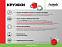 Керамическая кружка Astra, 380 ml, белый/красный с логотипом в Санкт-Петербурге заказать по выгодной цене в кибермаркете AvroraStore