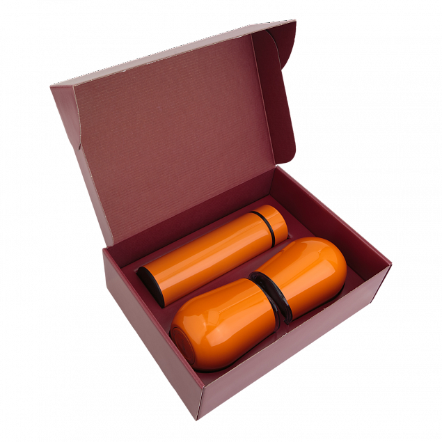 Набор Hot Box C2 red (оранжевый) с логотипом в Санкт-Петербурге заказать по выгодной цене в кибермаркете AvroraStore