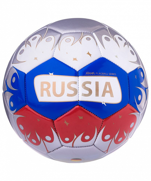 Футбольный мяч Jogel Russia с логотипом в Санкт-Петербурге заказать по выгодной цене в кибермаркете AvroraStore