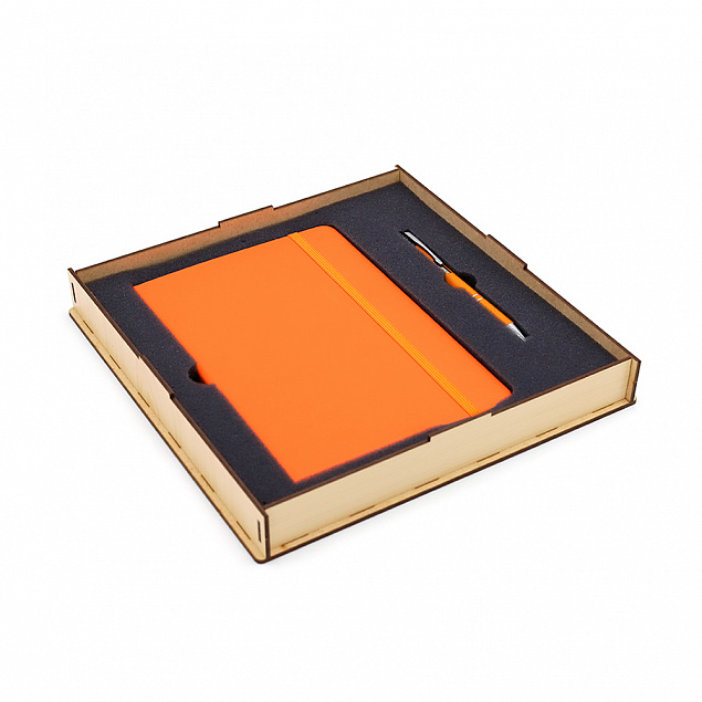 Подарочный набор Клайд, (оранжевый) с логотипом в Санкт-Петербурге заказать по выгодной цене в кибермаркете AvroraStore