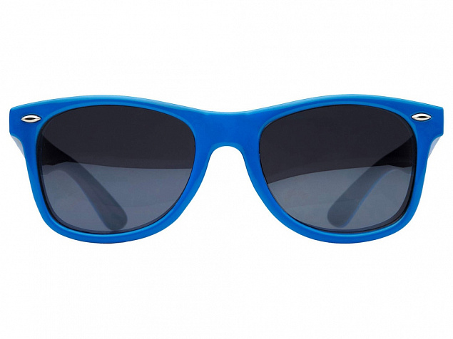 Очки солнцезащитные Crockett, синий/черный с логотипом в Санкт-Петербурге заказать по выгодной цене в кибермаркете AvroraStore
