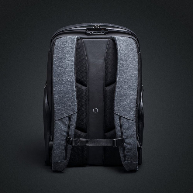 Рюкзак FlexPack Pro, темно-серый с логотипом в Санкт-Петербурге заказать по выгодной цене в кибермаркете AvroraStore