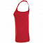 Майка женская Justin Women, красная с логотипом в Санкт-Петербурге заказать по выгодной цене в кибермаркете AvroraStore