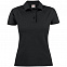 Рубашка поло женская SURF LADY, черная с логотипом в Санкт-Петербурге заказать по выгодной цене в кибермаркете AvroraStore