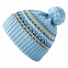 Шапка Snow, голубая с логотипом в Санкт-Петербурге заказать по выгодной цене в кибермаркете AvroraStore