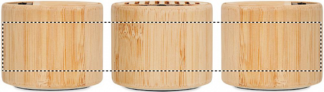 Круглый бамбуковый беспроводной с логотипом в Санкт-Петербурге заказать по выгодной цене в кибермаркете AvroraStore