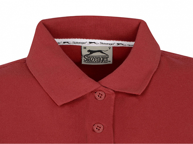 Рубашка поло Forehand женская, темно-красный с логотипом в Санкт-Петербурге заказать по выгодной цене в кибермаркете AvroraStore
