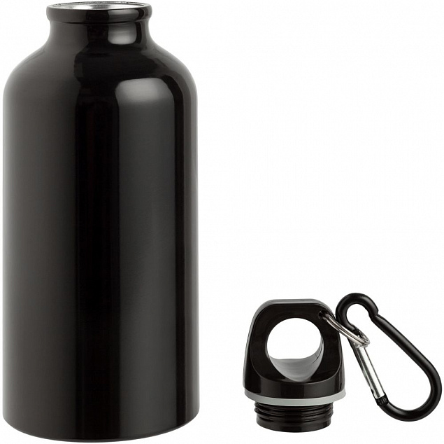 Бутылка для спорта Re-Source, черная с логотипом в Санкт-Петербурге заказать по выгодной цене в кибермаркете AvroraStore