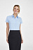 Рубашка женская с коротким рукавом EXCESS, голубая с логотипом в Санкт-Петербурге заказать по выгодной цене в кибермаркете AvroraStore
