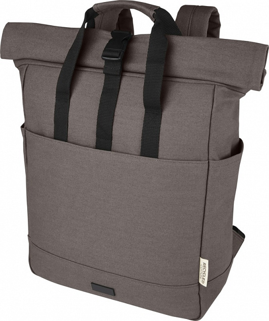 Рюкзак для 15-дюймового ноутбука Joey со сворачивающимся верхом с логотипом в Санкт-Петербурге заказать по выгодной цене в кибермаркете AvroraStore