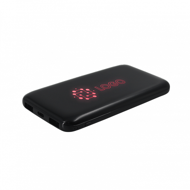 Внешний аккумулятор с подсветкой Bplanner Power 4 ST, 8000 mAh (Красный) с логотипом в Санкт-Петербурге заказать по выгодной цене в кибермаркете AvroraStore