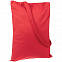 Холщовая сумка Basic 105, красная с логотипом в Санкт-Петербурге заказать по выгодной цене в кибермаркете AvroraStore