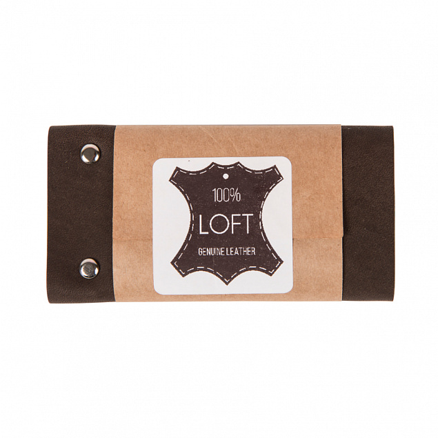 Ключница  кожаная, "LOFT" с логотипом в Санкт-Петербурге заказать по выгодной цене в кибермаркете AvroraStore