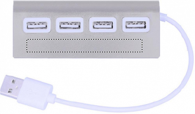 USB хаб на 4 порта с логотипом в Санкт-Петербурге заказать по выгодной цене в кибермаркете AvroraStore