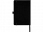 Блокнот Honua форматом A5 из переработанной бумаги с обложкой из переработанного ПЭТ, черный с логотипом в Санкт-Петербурге заказать по выгодной цене в кибермаркете AvroraStore