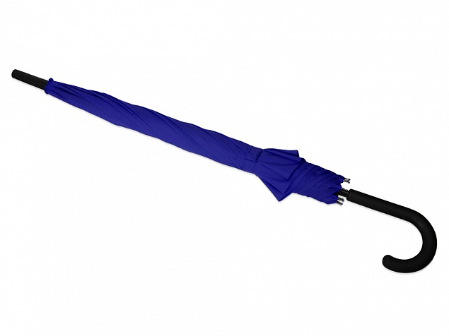 Зонт-трость полуавтомат Wetty с проявляющимся рисунком, синий с логотипом в Санкт-Петербурге заказать по выгодной цене в кибермаркете AvroraStore