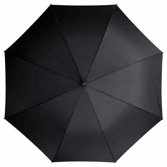 Зонт-трость Unit Classic, черный с логотипом в Санкт-Петербурге заказать по выгодной цене в кибермаркете AvroraStore
