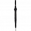 Зонт-трость Alu Golf AC, черный с логотипом в Санкт-Петербурге заказать по выгодной цене в кибермаркете AvroraStore