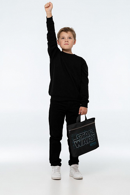 Сумка-папка Star Wars Final Design, черная с логотипом в Санкт-Петербурге заказать по выгодной цене в кибермаркете AvroraStore