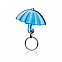 Брелок Rainy, синий с логотипом в Санкт-Петербурге заказать по выгодной цене в кибермаркете AvroraStore