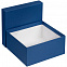 Коробка Satin, большая, синяя с логотипом в Санкт-Петербурге заказать по выгодной цене в кибермаркете AvroraStore