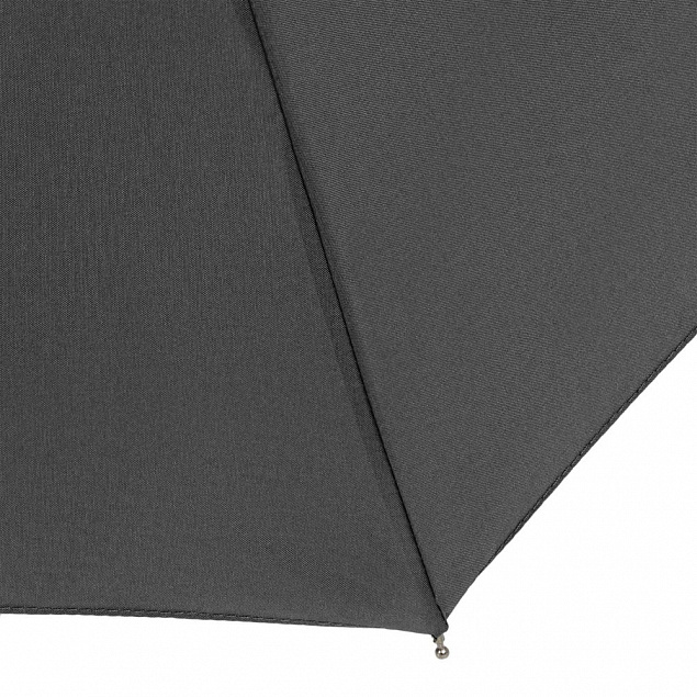 Зонт складной Hit Mini ver.2, серый с логотипом в Санкт-Петербурге заказать по выгодной цене в кибермаркете AvroraStore