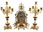Композиция «Герцог Альба»: интерьерные часы с подсвечниками с логотипом в Санкт-Петербурге заказать по выгодной цене в кибермаркете AvroraStore