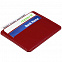 Чехол для карточек Nebraska, красный с логотипом в Санкт-Петербурге заказать по выгодной цене в кибермаркете AvroraStore