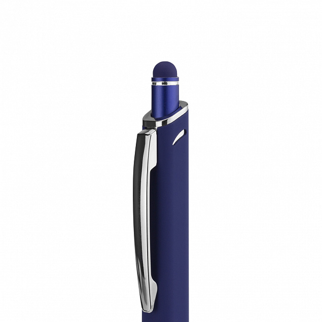 Шариковая ручка Quattro, синяя с логотипом в Санкт-Петербурге заказать по выгодной цене в кибермаркете AvroraStore