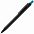 Ручка шариковая Chromatic, черная с синим с логотипом в Санкт-Петербурге заказать по выгодной цене в кибермаркете AvroraStore