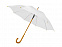 Зонт-трость Радуга, белый с логотипом в Санкт-Петербурге заказать по выгодной цене в кибермаркете AvroraStore