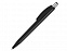 Ручка шариковая пластиковая BEAT, черный с логотипом в Санкт-Петербурге заказать по выгодной цене в кибермаркете AvroraStore