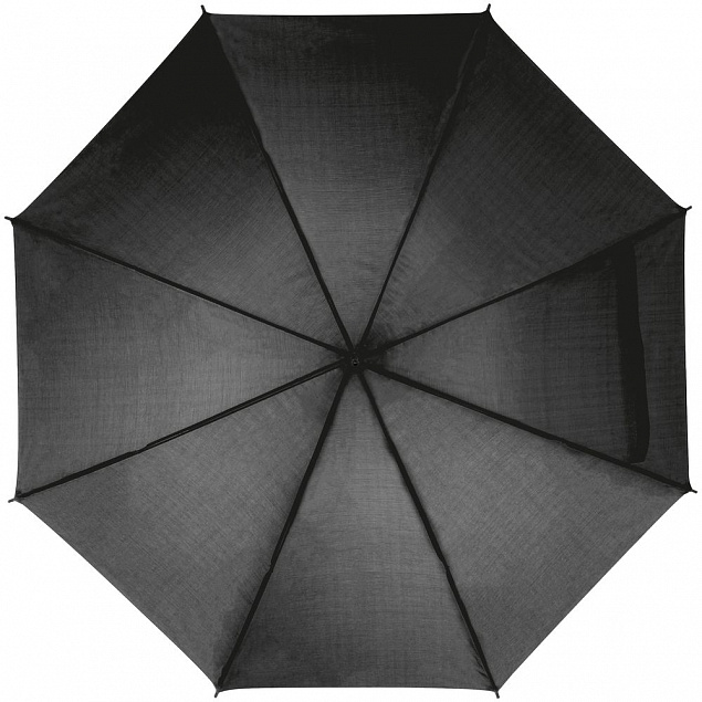 Зонт-трость Lido, черный с логотипом в Санкт-Петербурге заказать по выгодной цене в кибермаркете AvroraStore