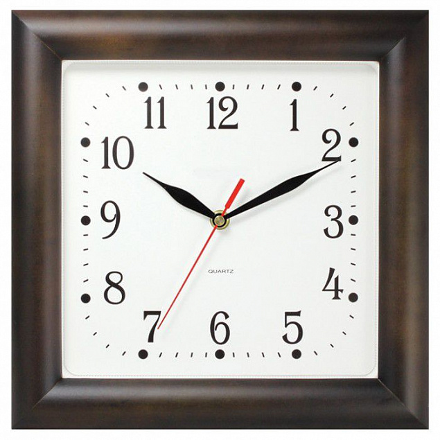 Часы настенные Veldi Square на заказ с логотипом в Санкт-Петербурге заказать по выгодной цене в кибермаркете AvroraStore