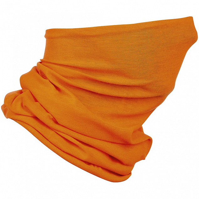 Многофункциональная бандана Bolt, оранжевая с логотипом в Санкт-Петербурге заказать по выгодной цене в кибермаркете AvroraStore